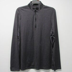 Greyson Sport Shirt Mens XXL Gray Quarter Zip Golf Pullover Brrr Cooling Camo